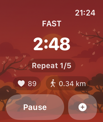 Apple Watch fast phase